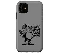 Tripi Tropi Tropa Tripa Italiano Brainrot Meme Custodia per iPhone 11
