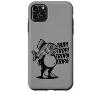 Tripi Tropi Tropa Tripa Italiano Brainrot Meme Custodia per iPhone 11 Pro Max