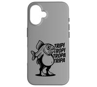 Tripi Tropi Tropa Tripa Italiano Brainrot Meme Custodia per iPhone 16