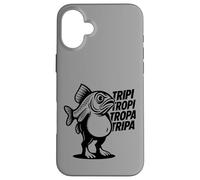 Tripi Tropi Tropa Tripa Italiano Brainrot Meme Custodia per iPhone 16 Plus