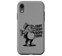 Tripi Tropi Tropa Tripa Italiano Brainrot Meme Custodia per iPhone XR