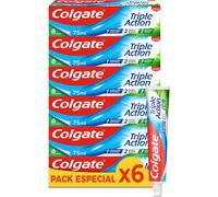 Tripla Azione Dentifricio, Confezione Da 6 X 75 Ml, Dentifricio Al Fluoro, Denti