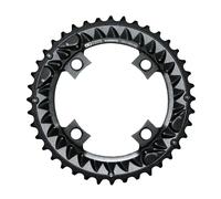 Tripla corona esterna MTB origine Shimano 4BRA DEORE M6000 10V. Noir