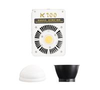 Tripla temperatura di colore regolabile, 100 W, luce per fotografia, 40000LX, luminosità per esterni, palmare