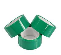 Triplast 48 mm x 66 m, a basso rumore imballaggio nastro, colore: verde (Confezione da 12)