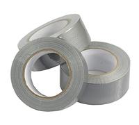 Triplast 50 mm x 50 m nastro applicazioni idrauliche, colore: argento (Confezione da 3)