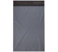 Triplast Buste postali in plastica, 25,4 x 35,5 cm, confezione da 500, colore: grigio