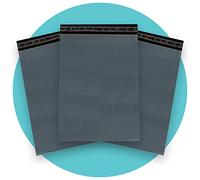 Triplast Buste postali in plastica, 30,5 x 40,6 cm, confezione da 500, colore: grigio