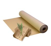 Triplast Carta kraft ecologica marrone (400 mm x 30 m) - ecologica e riciclabile - Rotolo di carta regalo multiuso con una finitura premium e rustica - ideale per confezioni regalo, pacchi e