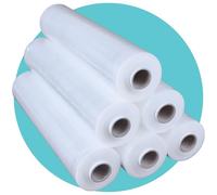 Triplast Rotolo di pellicola termoretraibile per pallet (400 mm x 250 m) - Quantità e colore - Resistente pellicola termoretraibile per bagagli e industriale per traslochi e imballaggi in magazzino