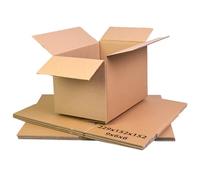 Triplast TPLBX5SINGL Scatola di cartone a parete singola per spedizioni postali, forma cubica, misura piccola: 229 x 152 x 152 mm