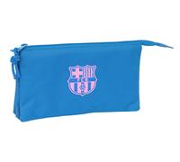 Triple Carry-All F.C. Barcelona Blue 22 X 12 X 3 Cm NUOVO
