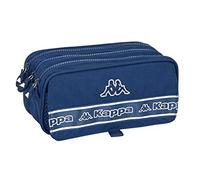 Triple Carry-All Kappa 21,5 X 10 X 8 Cm Navy Blue NUOVO