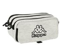 Triple Carry-All Kappa Grey Knit Grey (21,5 X 10 X 8 Cm) NUOVO