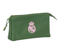 Triple Carry-All Real Madrid C.F. Khaki 22 X 12 X 3 Cm NUOVO