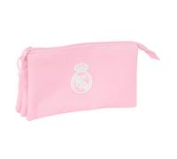 Triple Carry-All Real Madrid C.F. Pink 22 X 12 X 3 Cm NUOVO
