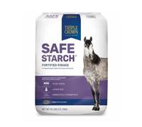 Triple Crown 3004489 Sicuro Amido 18.1kg Pacco Cavallo Erba Fieno Fortificate