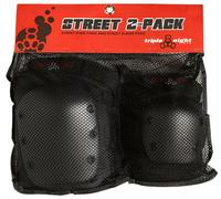 Triple Eight Street 2-Pack Set Protezioni Triple8 Street-2 Gomito/Ginocchio Md
