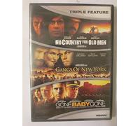 Triple Feature Dvd - No Country For Old Men/Gangs Of New York/Gone Baby Gone (2016)