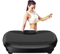 Triple Motor 4D Vibration Plate Exercise Machine - Piattaforma avanzata per perdere peso e modellare con oscillazione, lineare, pulsazione e tecnologia 4D Motion