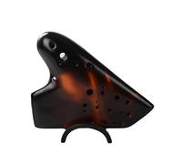 Triple Ocarina Alto C Key AC Strumentazione Musicale Professionale Ocarine In Ceramica Accessori Per Strumenti (Color : A)