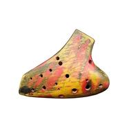 Triple Ocarina Instruments Pottery Treble SD Tone Ocarine Accessori Per Strumentazione Musicale Professionale (Color : 02)