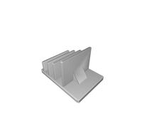 Triple Stand for Laptop Tablet E-Reader Universal Desktop Organizer Compact