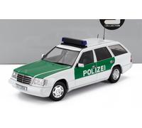TRIPLE9 1/18 MERCEDES E CLASS S124 TMODEL SW POLIZEI 1995 MODELLINO STATICO