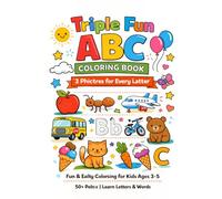 Triplefun Color Book: Fun and easy colour book for kids 3 to 5