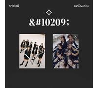 tripleS Mini Album EVOLUZIONE MUJUK Random Ver. CD + P. libro + adesivo + car...