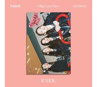 tripleS Mini Album + (KR)ystal Eyes AESTHETIC B Ver CD + Libro + Adesivo + F....
