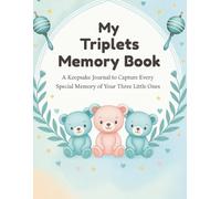Triplet Memory Book: one Baby Girl and two Baby Boys