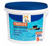 Triplex Cloro 3 in 1 Piscina 5 kg Pastiglie 200g