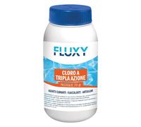 TRIPLEX PASTIGLIE SOLUBILI DA 200gr PER PISCINE MULTIFUNZIONE 1/5/25kg FLUXY