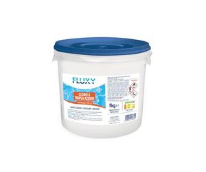 TRIPLEX PASTIGLIE SOLUBILI DA 200gr PER PISCINE MULTIFUNZIONE CONFEZIONE DA 1/5/25kg (1, Chilogrammi)