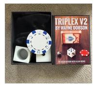 Triplex V2 Wayne Dobson Alan Wong Trucco Magia Mentalismo Close Up Illusione