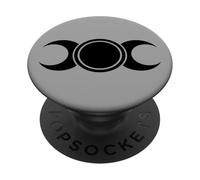 Triplice Luna Simboli Wicca Neopaganesimo Dea Stregoneria PopSockets PopGrip Adesivo