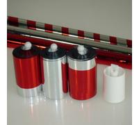 Triplo cambio del colore del bastone (Rosso-Argento-Rosso/Argento)