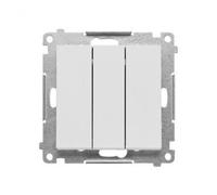 Triplo connettore (modulo) 10 AX, 250 V~ Simon 55 TW31.01/114