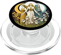Triplo Dea Luna Dea Madre Madre Crone Pagano PopSockets PopGrip per MagSafe