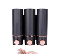 Triplo dispenser di sapone da 420 ml Dispenser per gel doccia shampoo e balsamo per piatti da cucina Contenitore per detersivo per mani Dispenser di sapone liquido per il lavaggio del corpo per casa