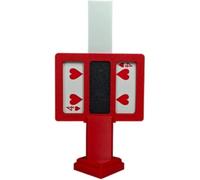 Triplo taglio carta illusione (edizione plastica) palcoscenico trucchi magici close-up puntelli magici espedienti mago street magia