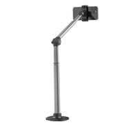 Tripod Mount, Video Recording Holder, Overhead 360° Rotating Aluminum, Adjustable Desktop Stand, Phone Arm For Vlogging, Photography, Live Streaming, 12 X 4.1 X 3.5in