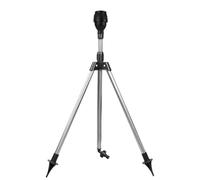 Tripod Sprinkler, 360° Irrigation System, 25.2in Automatic Rotation Design, Large Area Coverage, Adjustable Water Sprayer for Gardeners, Farmers, Backyard, Outdoor Pathway