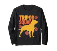Tripod Squad Dog Three Legs Resilience Support - Maglia a Manica