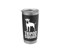 Tripod Squad Supporto per la resilienza a tre zampe del cane Bicchiere termico in acciaio inox doppia parete