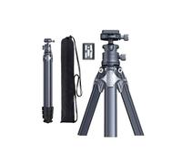 tripod stand, Treppiede da viaggio leggero AP-02 con struttura compatta Borsa con piastra a sgancio rapido con testa a sfera a 360 °, compatibile con Sony for DSLR