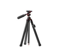 tripod stand, Treppiede da viaggio portatile da 1,5 m Sfera a 360 gradi multifunzione Supporto in fibra di carbonio Carico massimo 5 kg for smartphone con fotocamera DSLR
