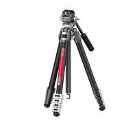 Tripod, Treppiede da viaggio TT09 VideoGo Arca/Claw/F38 a sgancio rapido for DSLR con ciotola di livellamento integrata panoramica a 360° compatta,for parts(Arca)