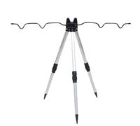 Tripode A Canna Da Regolabile - Tripode Di Marittima Multifunzione | Stand Da Canna Del Pesce Marino Universale | Trippiedi Telescopici Stand Fishings Asta | 16.54*3.15*3.15 Pollici | Port